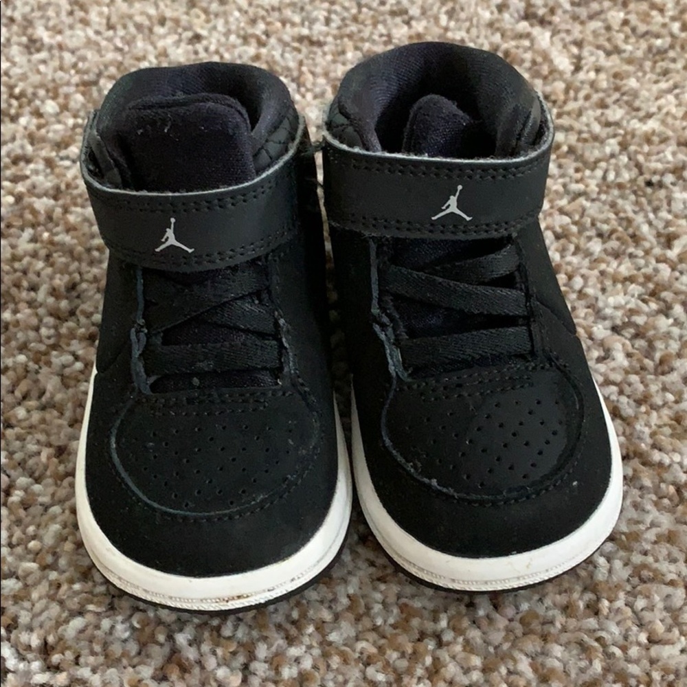 Baby Air Jordan’s Black 4C - only worn twice!